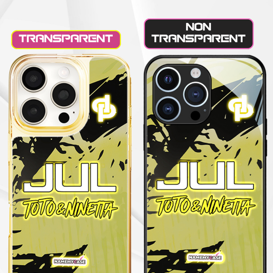 LED Light-Up iPhone Hoesje - JUL Geel