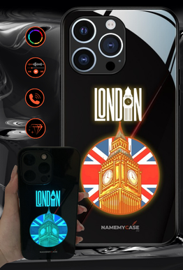 LED Oplaadbare iPhone Hoes - Londen