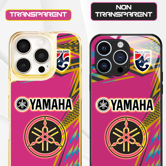 LED Light-Up iPhone Case- Yamaha Pink