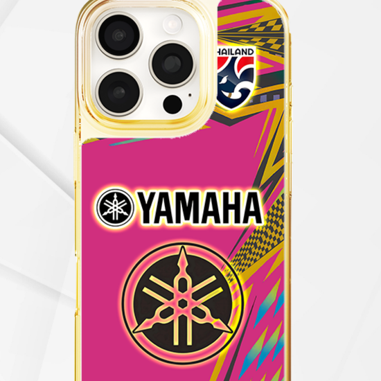 LED Light-Up iPhone Case- Yamaha Pink