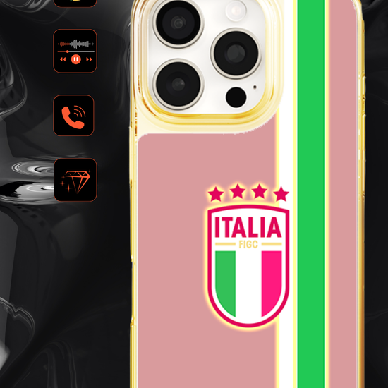 LED Light-Up iPhone Case- Italy