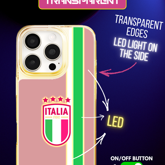 LED Light-Up iPhone Case- Italy