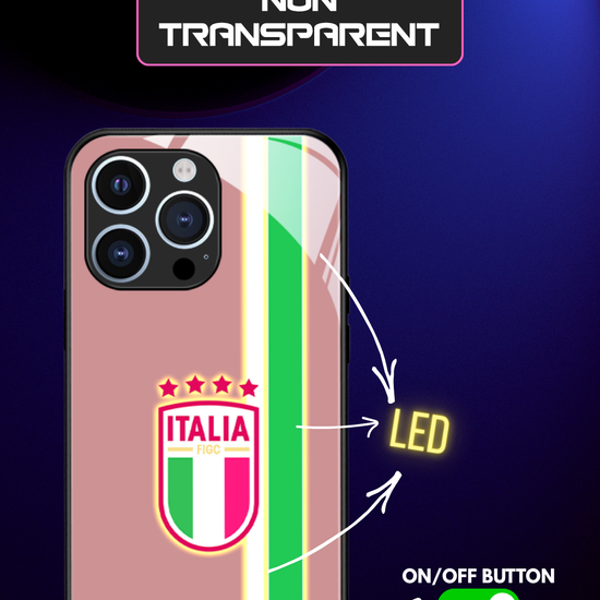 LED Light-Up iPhone Case- Italy