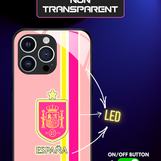 LED Light-Up iPhone Case- Spain