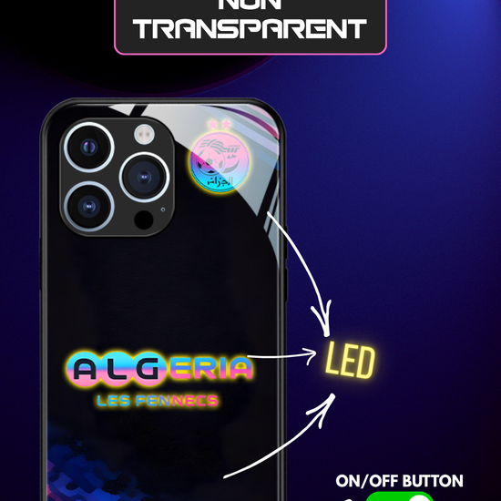 LED Light-Up iPhone Case- Algeria Fennecs
