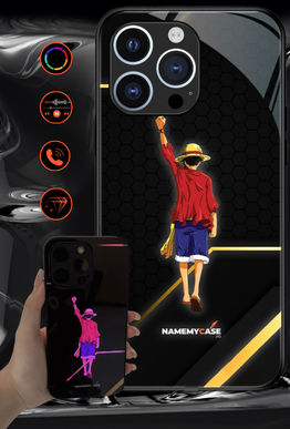 LED Oplichtend iPhone Hoesje - Victory | Luffy One Piece