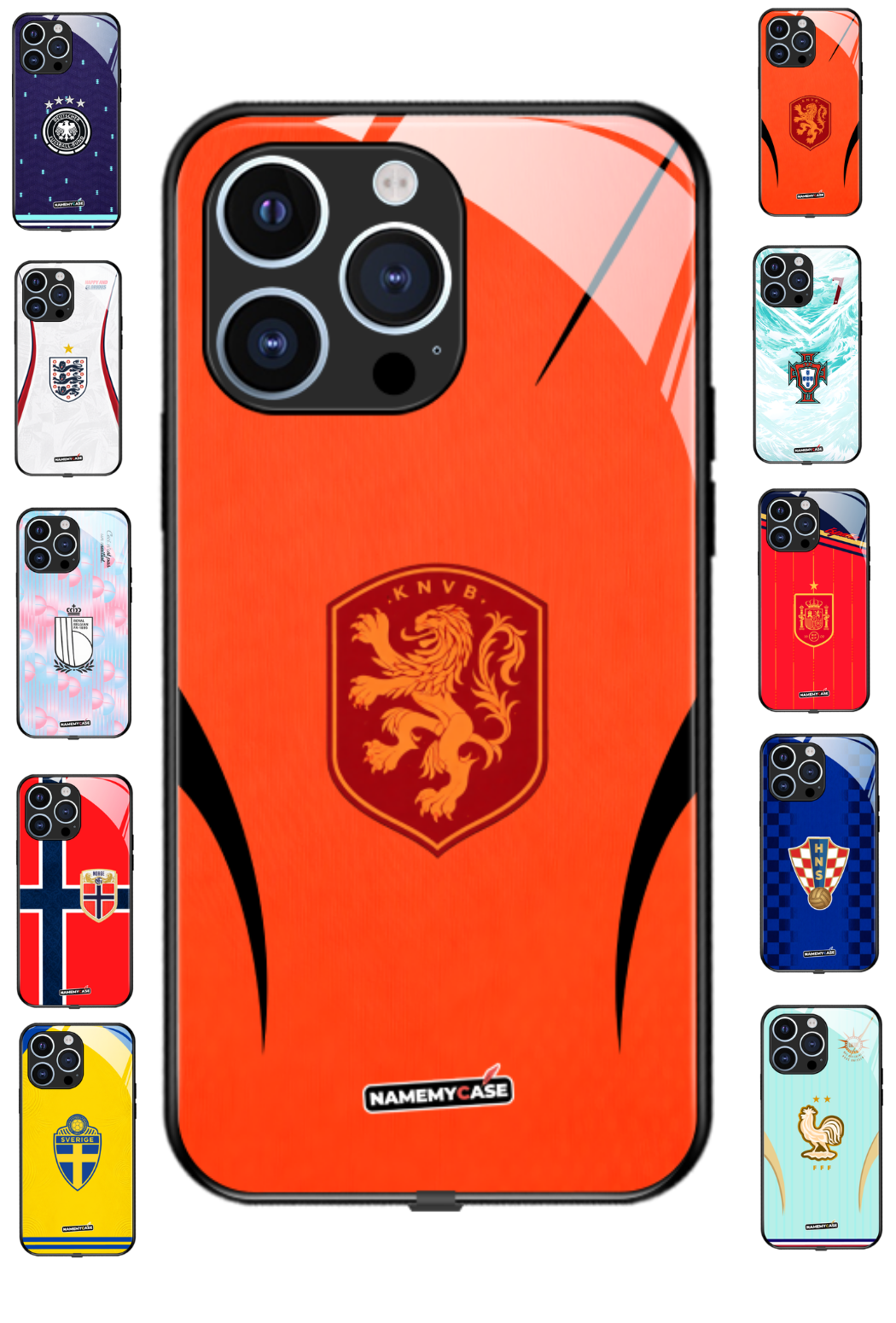 World Cup Jersey iPhone Cases - European Collection