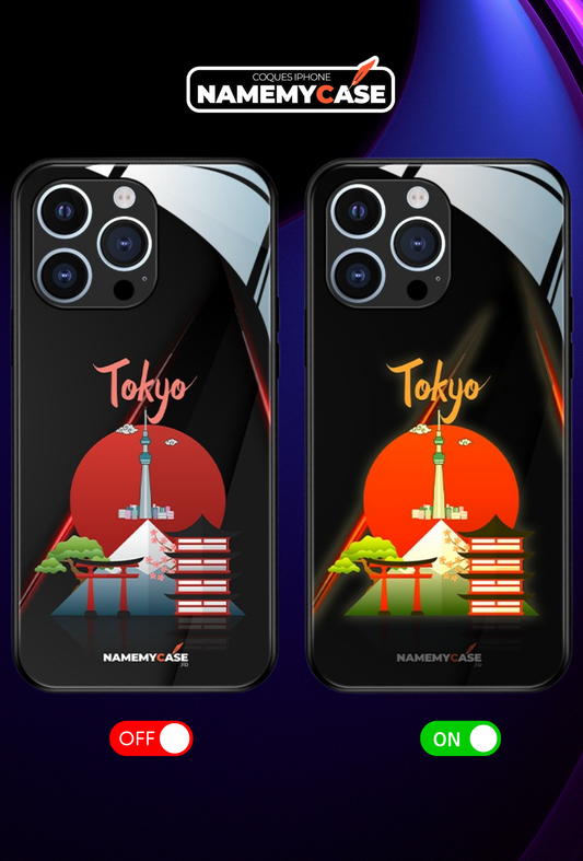LED Oplaadbare iPhone Hoes - Tokyo