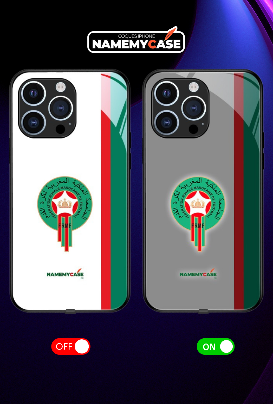 LED Oplaadbare iPhone Hoes - Marokko