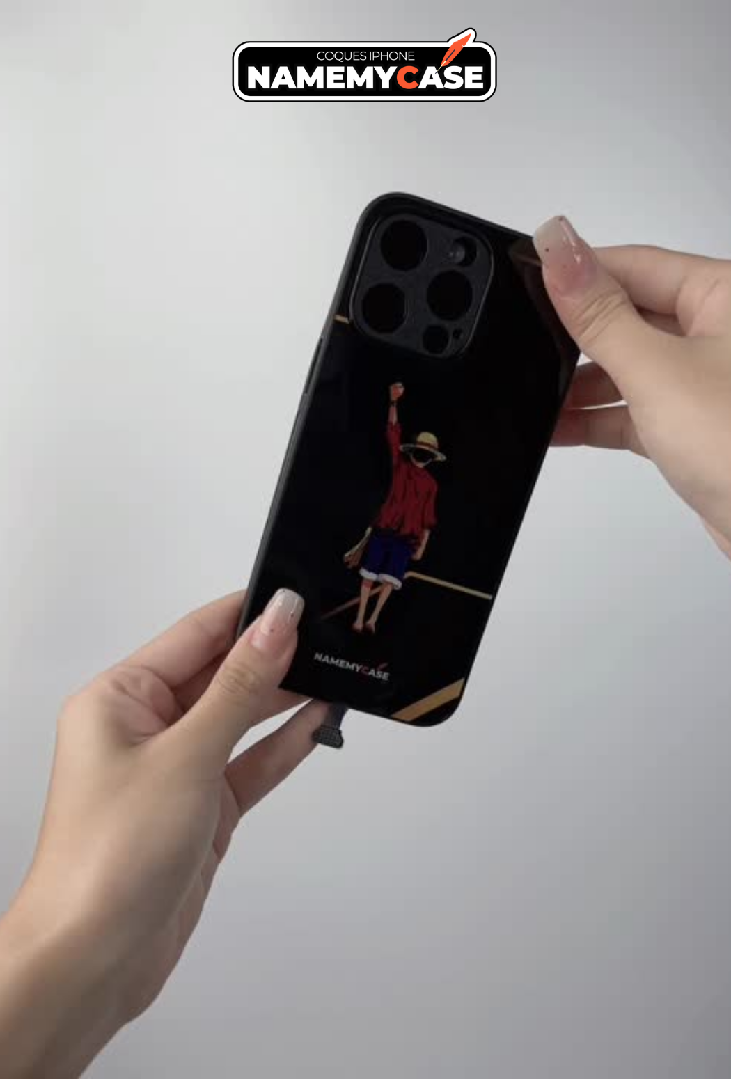 LED Oplichtend iPhone Hoesje - Victory | Luffy One Piece