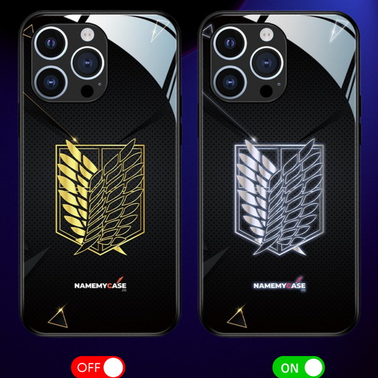 LED Light-Up iPhone Hoesje – Wings of Freedom | Attack on Titan