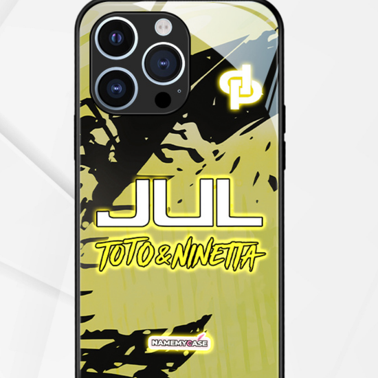 LED Light-Up iPhone Hoesje - JUL Geel