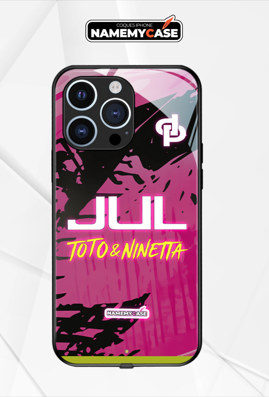 LED Light-Up iPhone Hoesje - JUL Roze