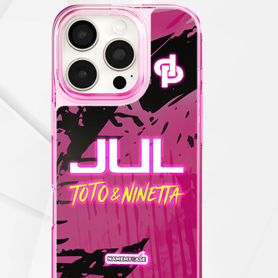 LED Light-Up iPhone Hoesje - JUL Roze