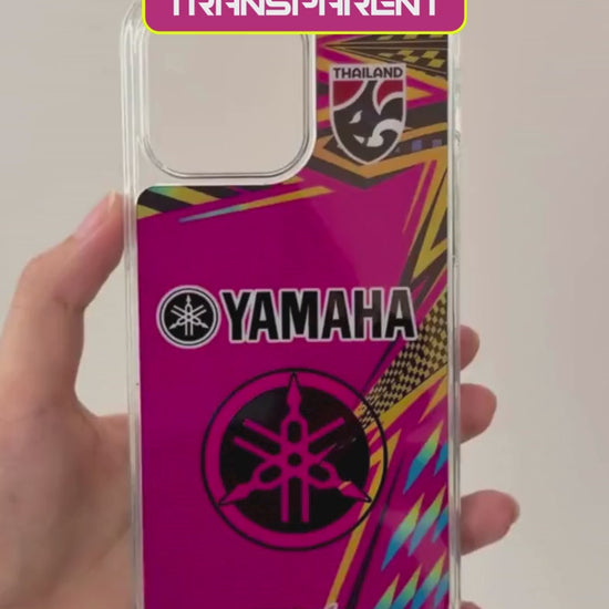 LED Light-Up iPhone Case- Yamaha Pink