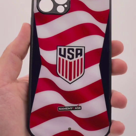 LED Light-Up iPhone Case - World Cup Jersey USA