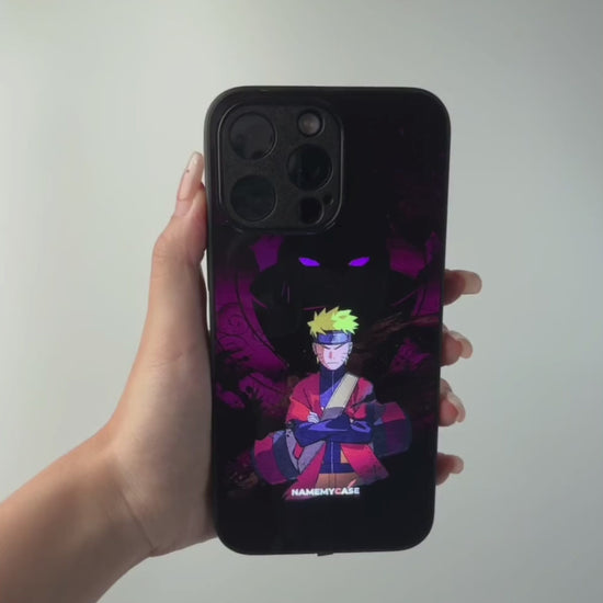 LED Oplichtende iPhone Hoes - Power | Naruto