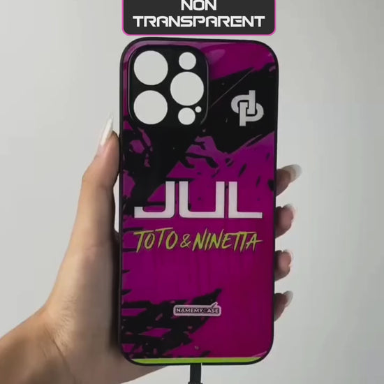 LED Light-Up iPhone Hoesje - JUL Roze