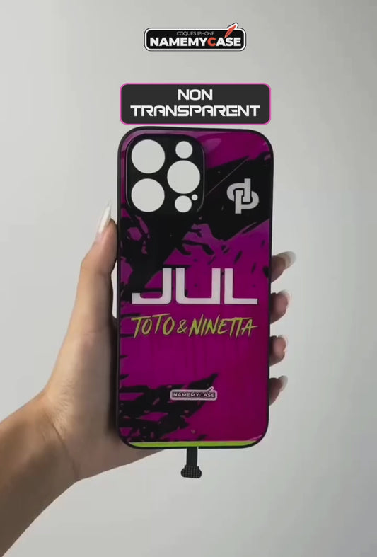 LED Light-Up iPhone Hoesje - JUL Roze