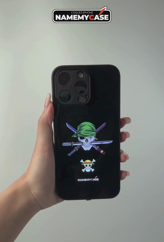 LED Oplichtend iPhone Hoesje - Roronoa Zoro | One Piece