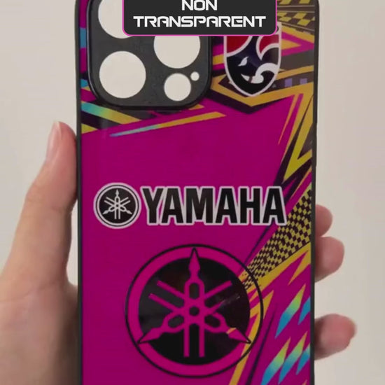 LED Light-Up iPhone Case- Yamaha Pink