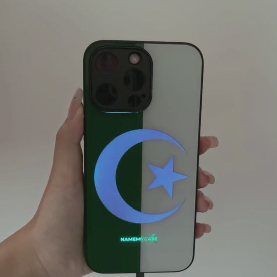 LED Oplaadbare iPhone Hoes - Algerijnse Vlag