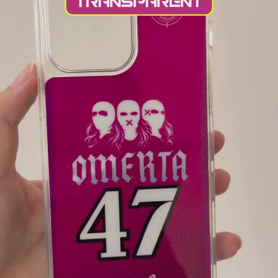 LED Light-Up iPhone Case- Omerta Pink