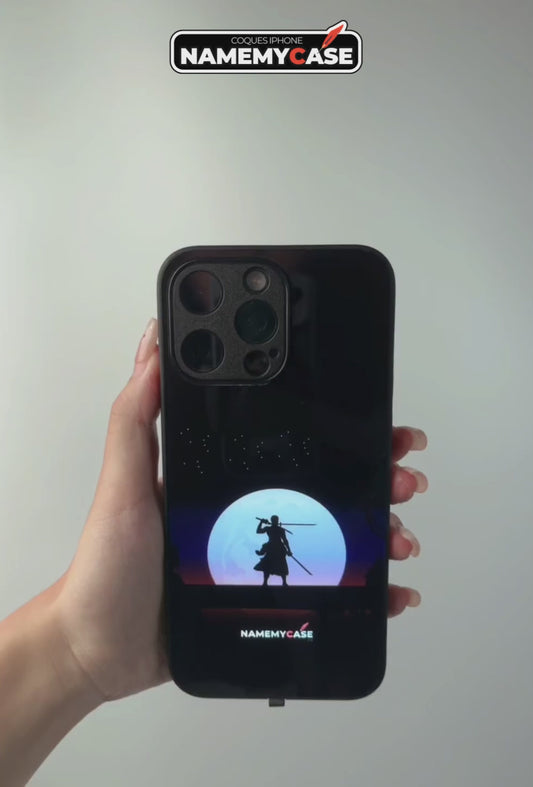 LED Oplichtende iPhone Hoes - Maanlicht overwinning | Zoro One Piece